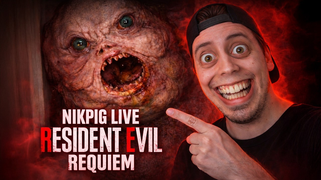RESIDENT EVIL REQUIEM - NIKPIG LIVE