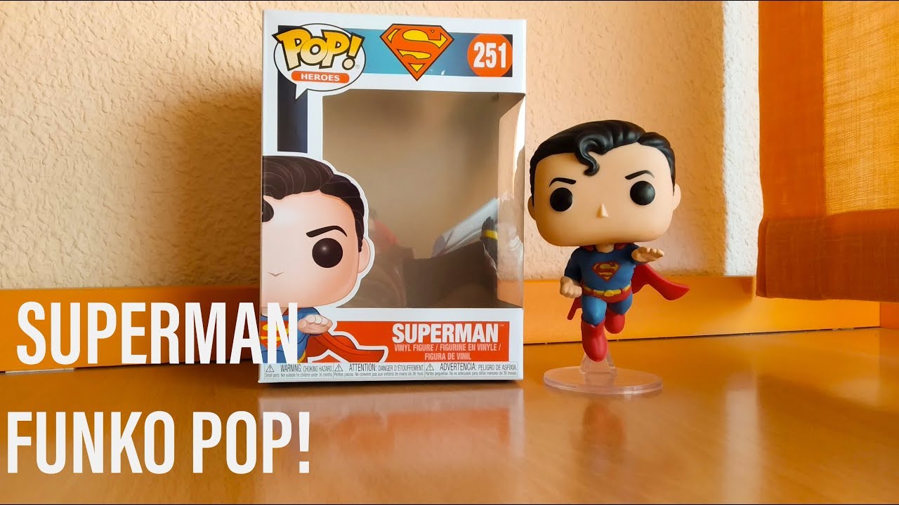 Superman (80th Anniversary) [Speciality Series] #251 Funko POP! | Review