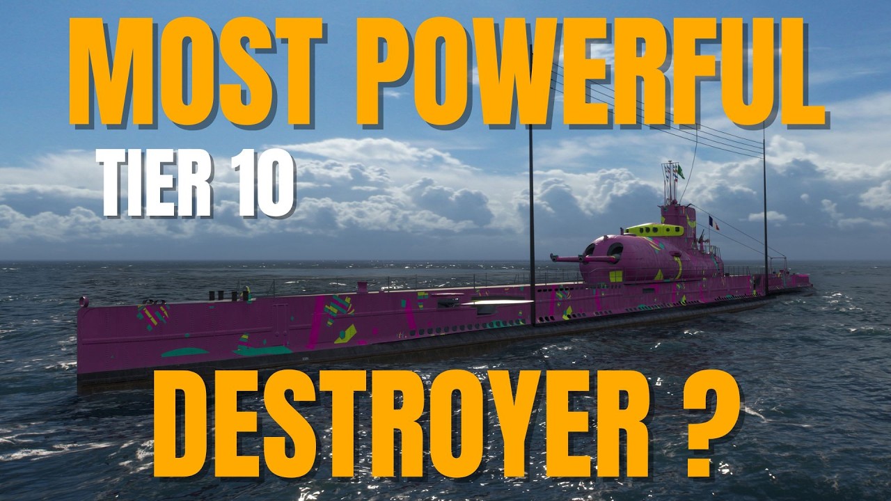 Surcouf - New Best Torp Destroyer - World of Warships WOWS