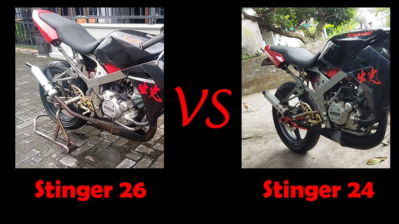 Review test Dyno - Stinger 26 vs Stinger 24 + Penjelasan Singkat cara kerja Knalpot 2 tak..