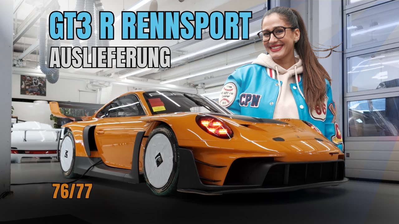 So eine Auslieferung habt ihr noch nie gesehen! GT3 R rennsport #76/77 I PORSCHE Motorsport
