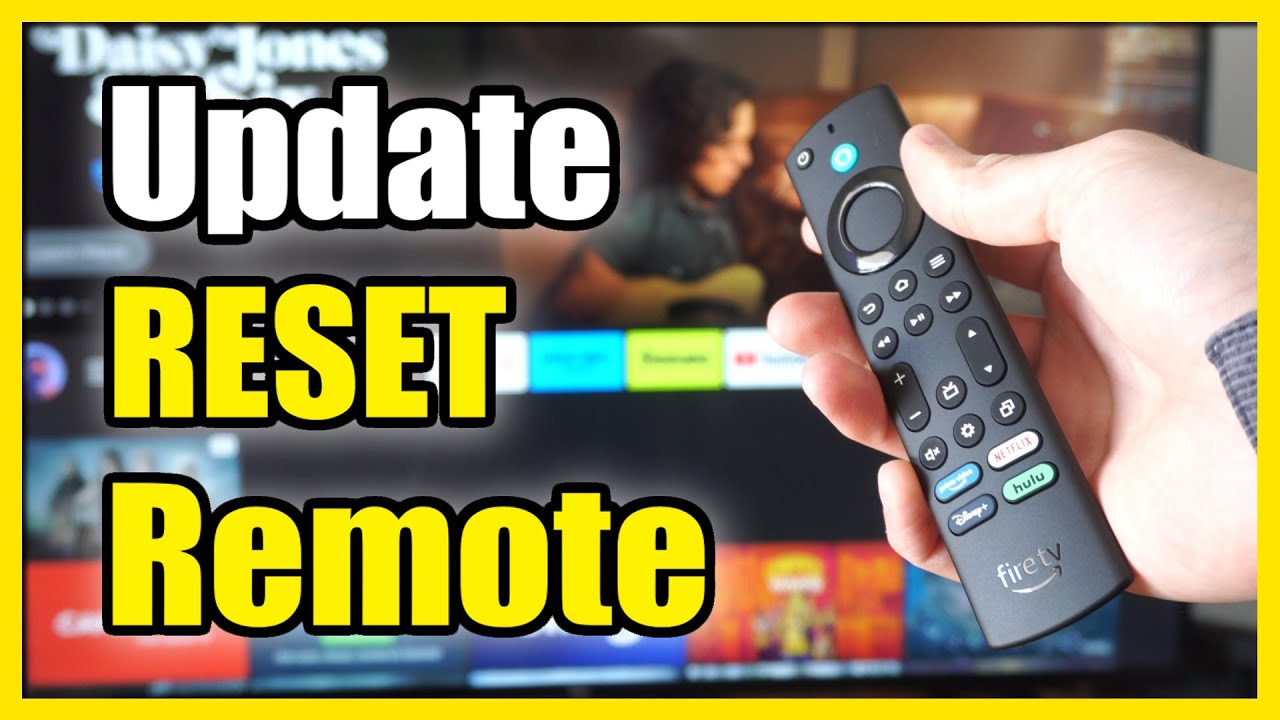 How to Update and RESET your Amazon FIRE TV Remote (Fast Method)