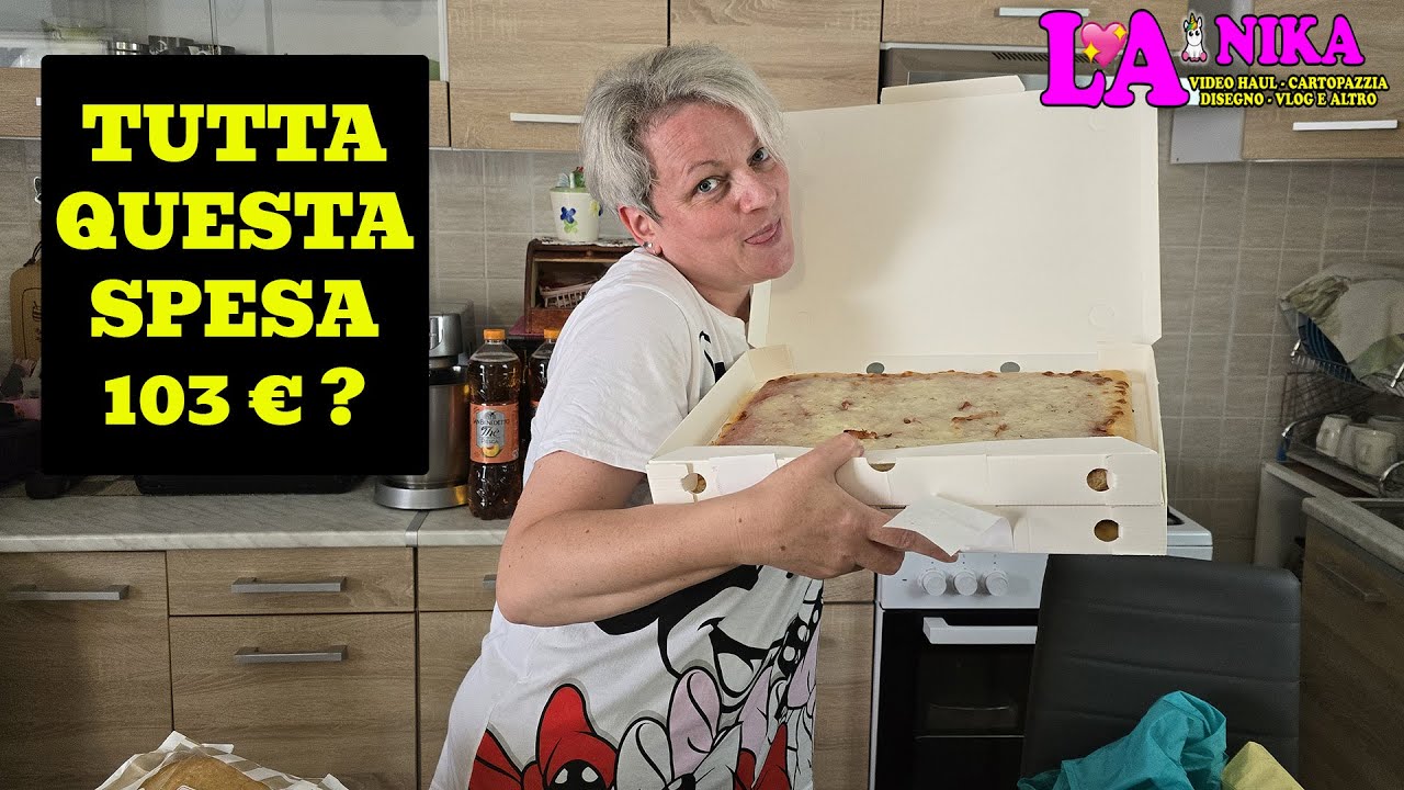 SVUOTA LA SPESA DA ESSELUNGA  - ECCO QUELLO CHE ABBIAMO ACQUISTATO CON 103 EURO 💰Nika