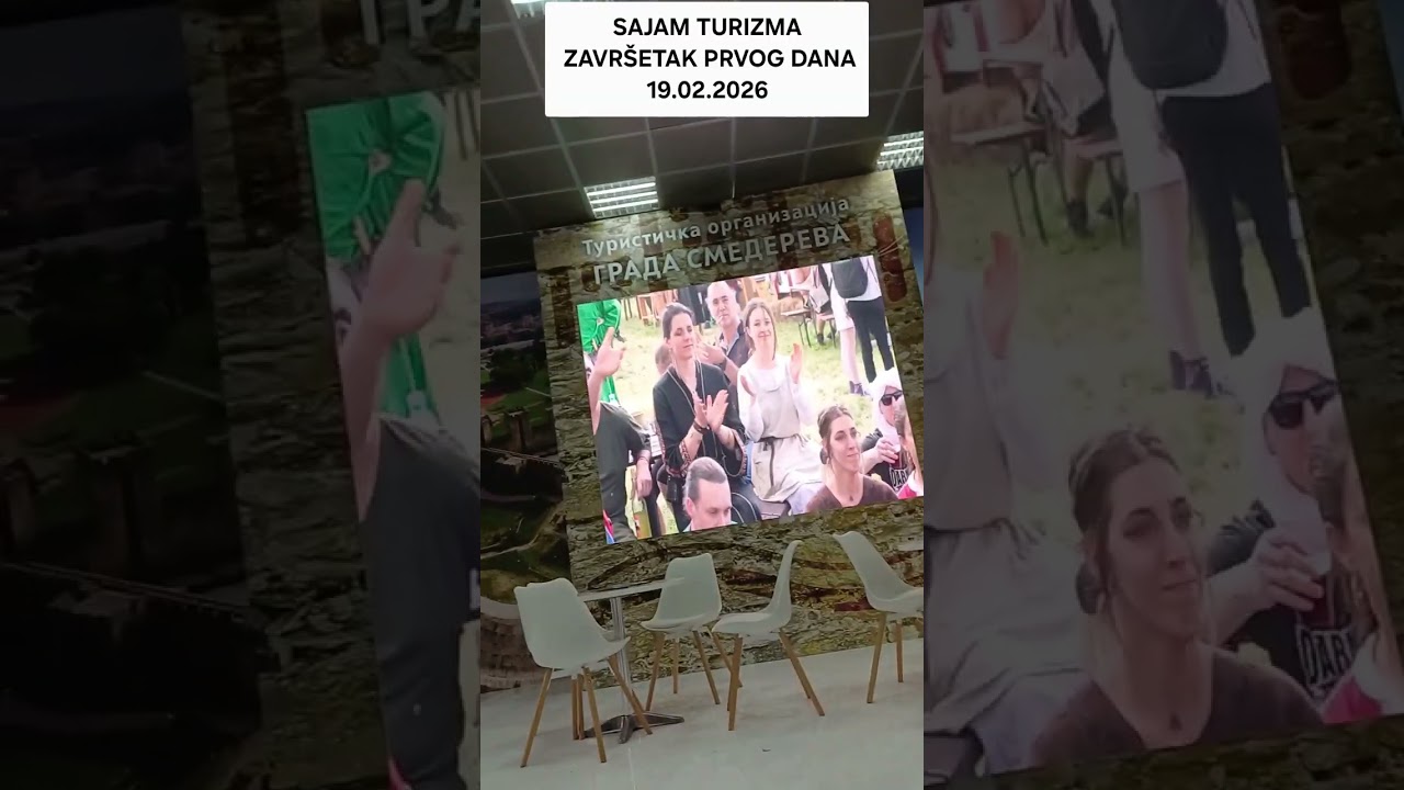 Sajam turizma 19.02.2026 završetak prvog dana.