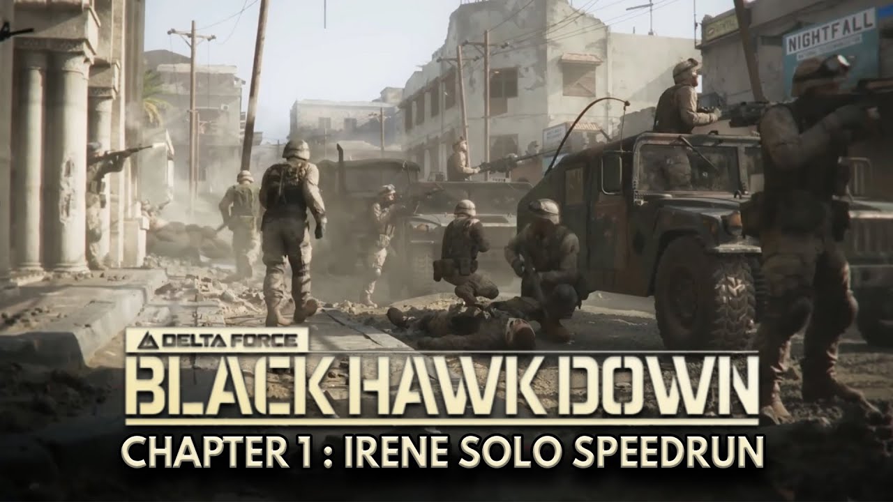 How to Complete Black Hawk Down Mission 1 as a Solo Easily