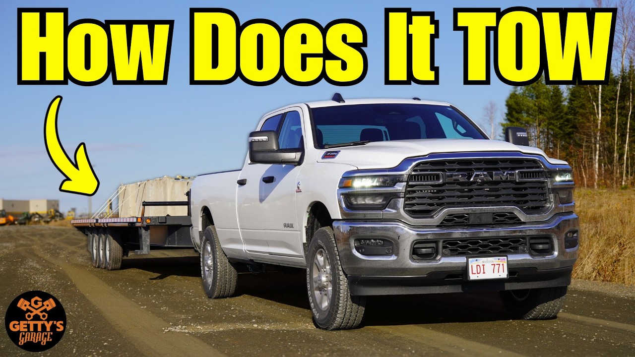 Ram 2500 NEW 6.7L Cummins Diesel — НЕ ЛУЧШИЙ двигатель для буксировки!?