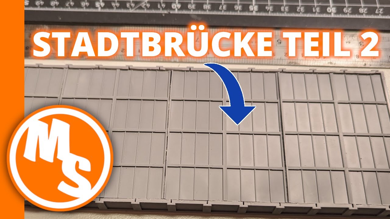 Und schon wird es wieder anders - ein Stadtbahnbrücke entsteht (Teil 2)  -  MOBASTÜBL Teil 54