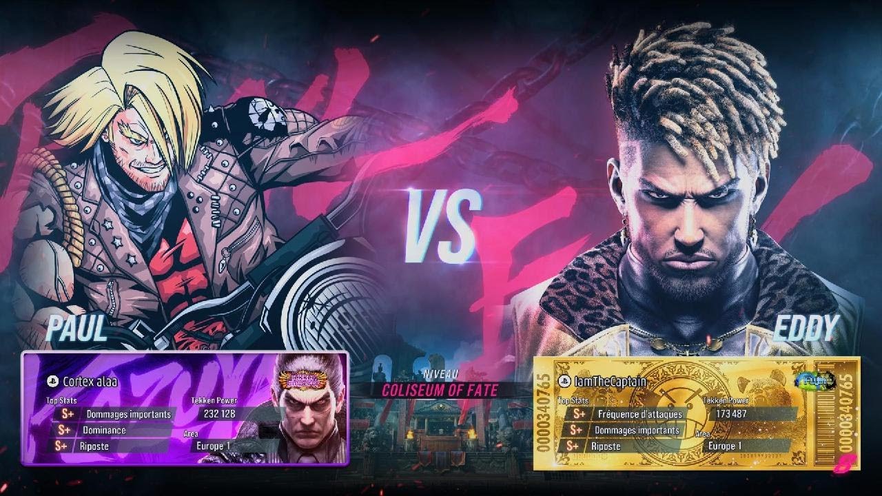 TEKKEN 8 (SEASON2) Cortex alaa (Paul) vs (Eddy) lamTheCaptain Matches