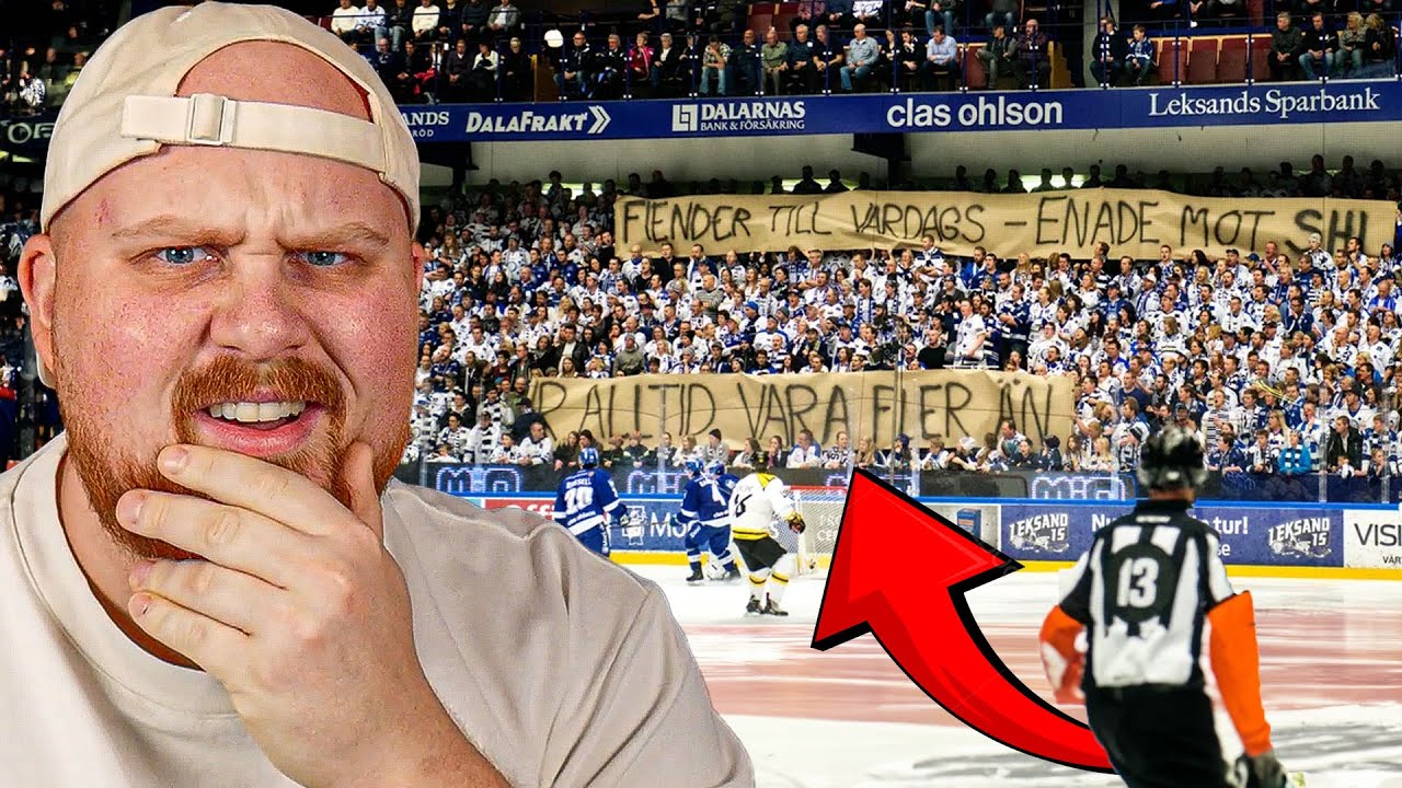 Reagerar på Sveriges BÄSTA Hockey Fans??