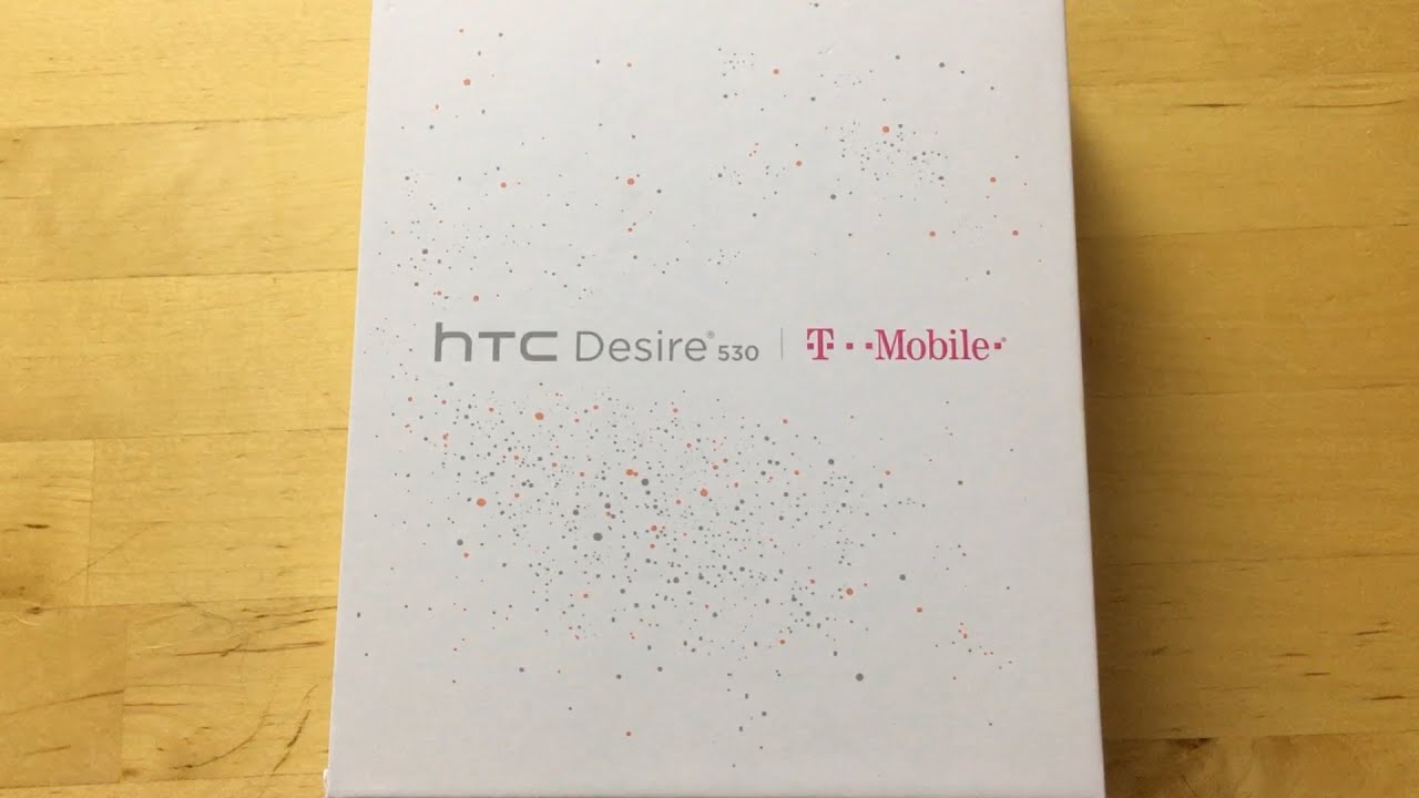 HTC Desire 530 unboxing and first impressions