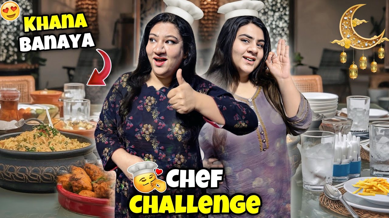 Aaj Tou Dono Chef Ban Gaye 😍 | Dono Ne Iftari Tyar Kar Dee ❤️
