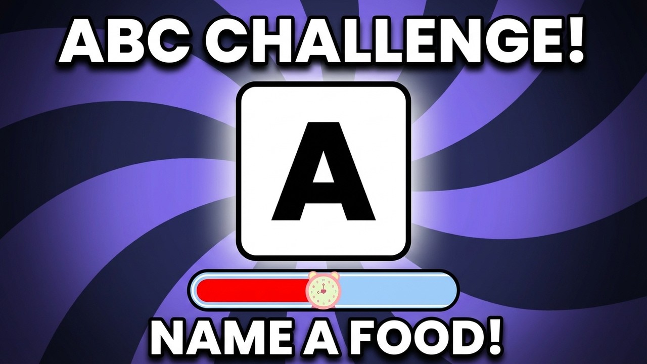 Word Association Game | ABC Alphabet Speed Quiz Challenge | Quizzical Fun Hub