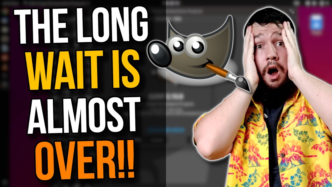 GIMP 3 Is Coming In 2023... Probably