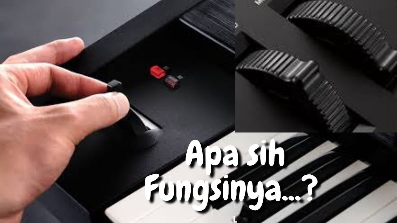 Fungsi Roda di keyboard - Mengenal Pitch Bend dan Modulation Wheel