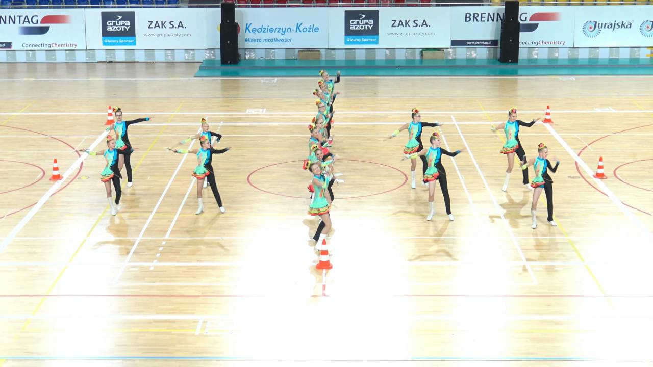 Miraż II Wronki scena baton juniorki MP 2016