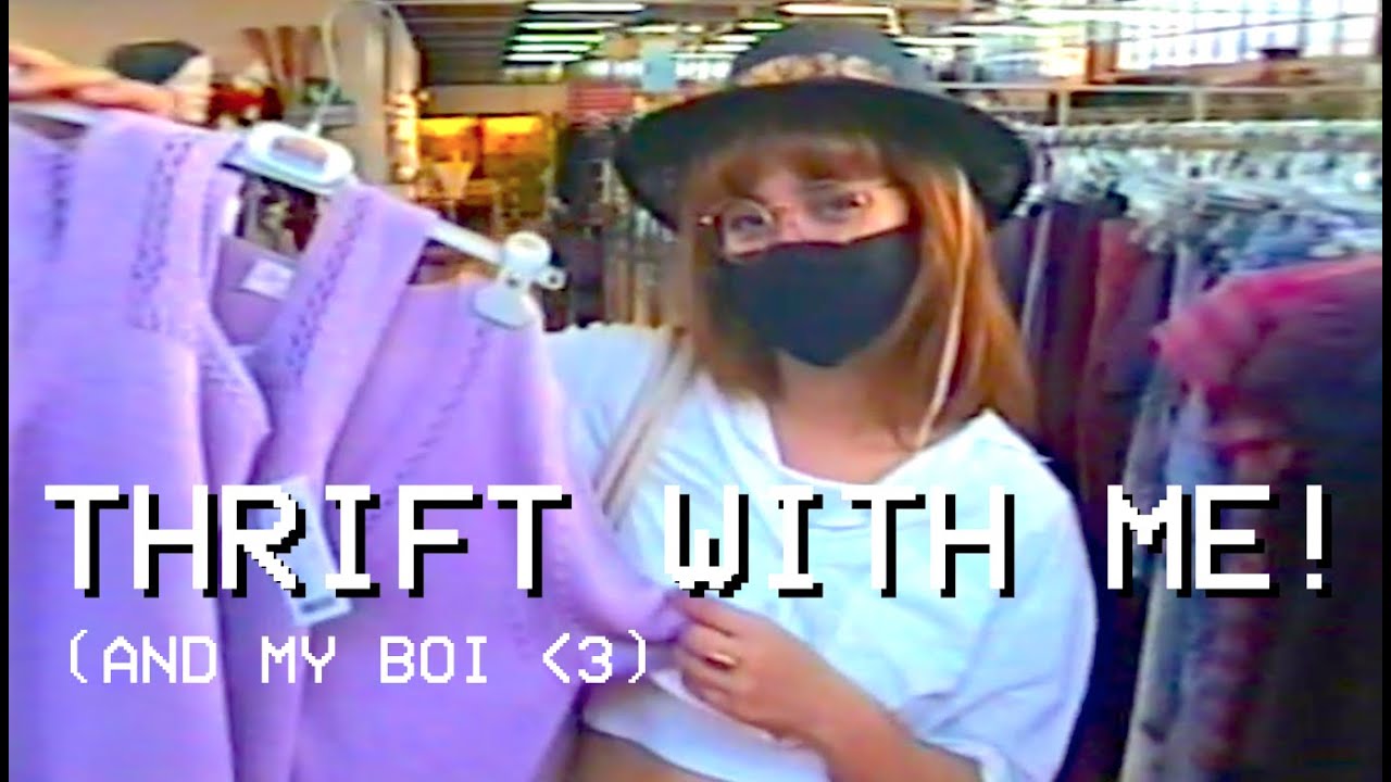 THRIFT WITH ME 🛍 i miei negozi dell'usato preferiti (con il boi) 📼 SONY HANDYCAM VIDEO8 | millitich