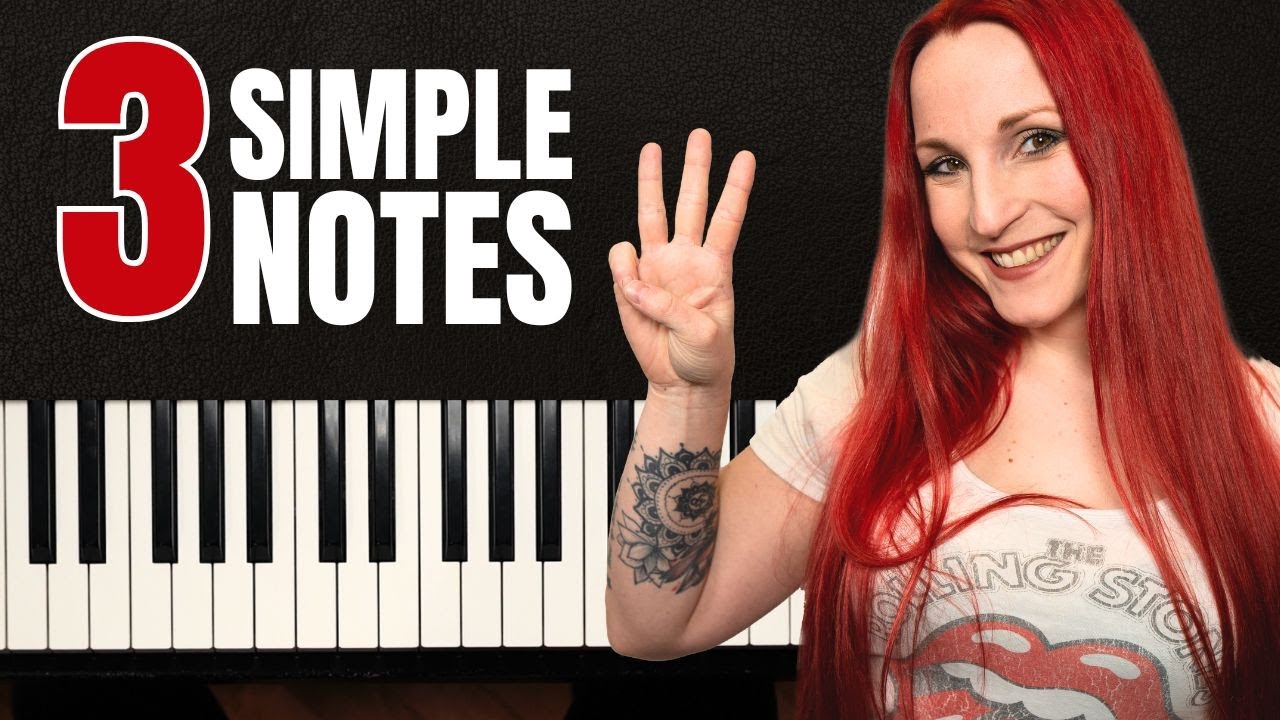 Beautiful Piano Melody With 3 Notes