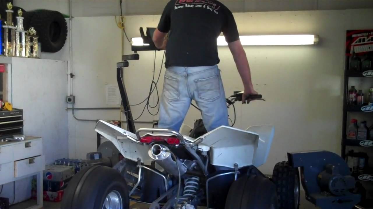 EHS Racing Barker Performance LTR 450R Big 3 Package.MP4