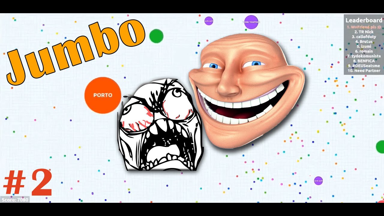 TROLLING TEAMS II - Agar.io