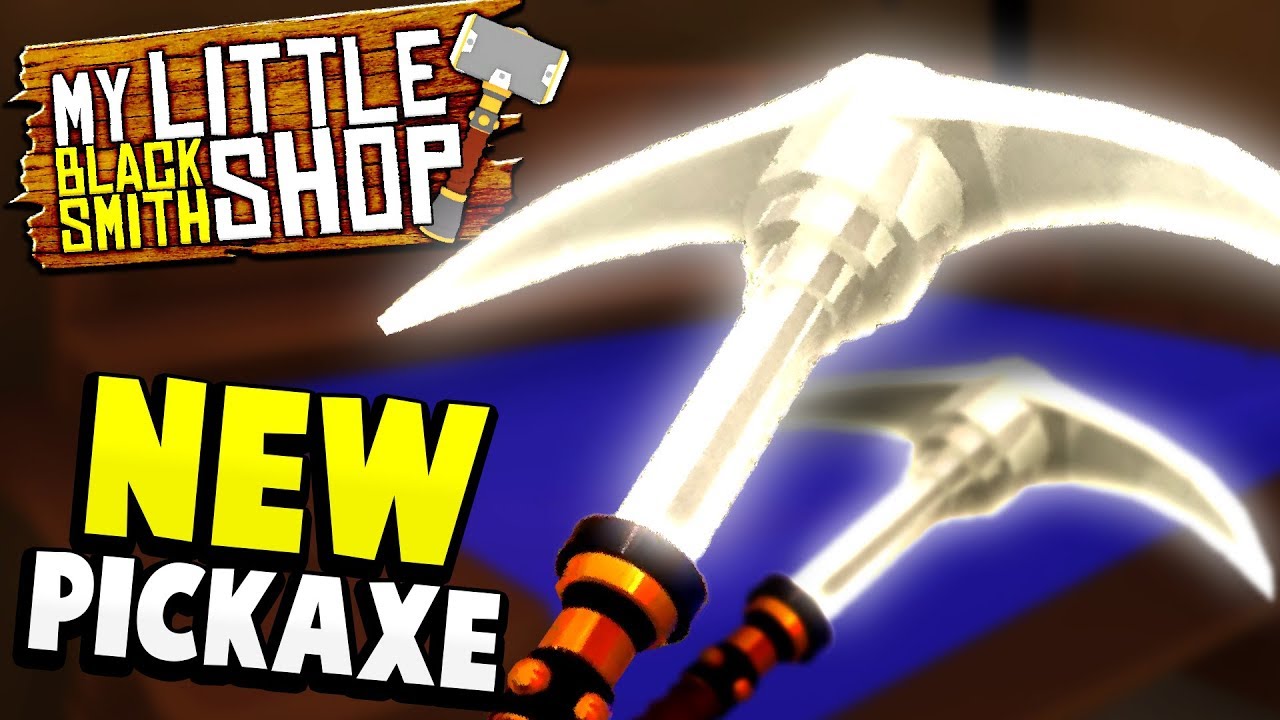 WE GOT AN AMAZING NEW PICKAXE! - A Huge New Castle to Explore! - My Little Blacksmith Shop Gameplay
