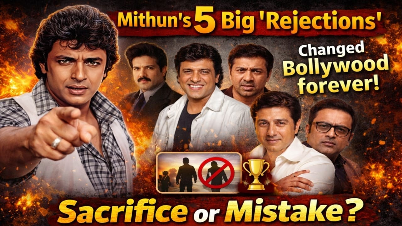 Mithun Chakraborty Rejected These Blockbuster Films | Box Office Collection & Bollywood Money Secret