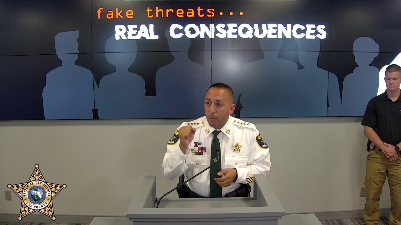 ПРЯМОЙ ЭФИР: Шериф Кармине Марсено объявит об обновлении информации по трем расследованиям угроз ...