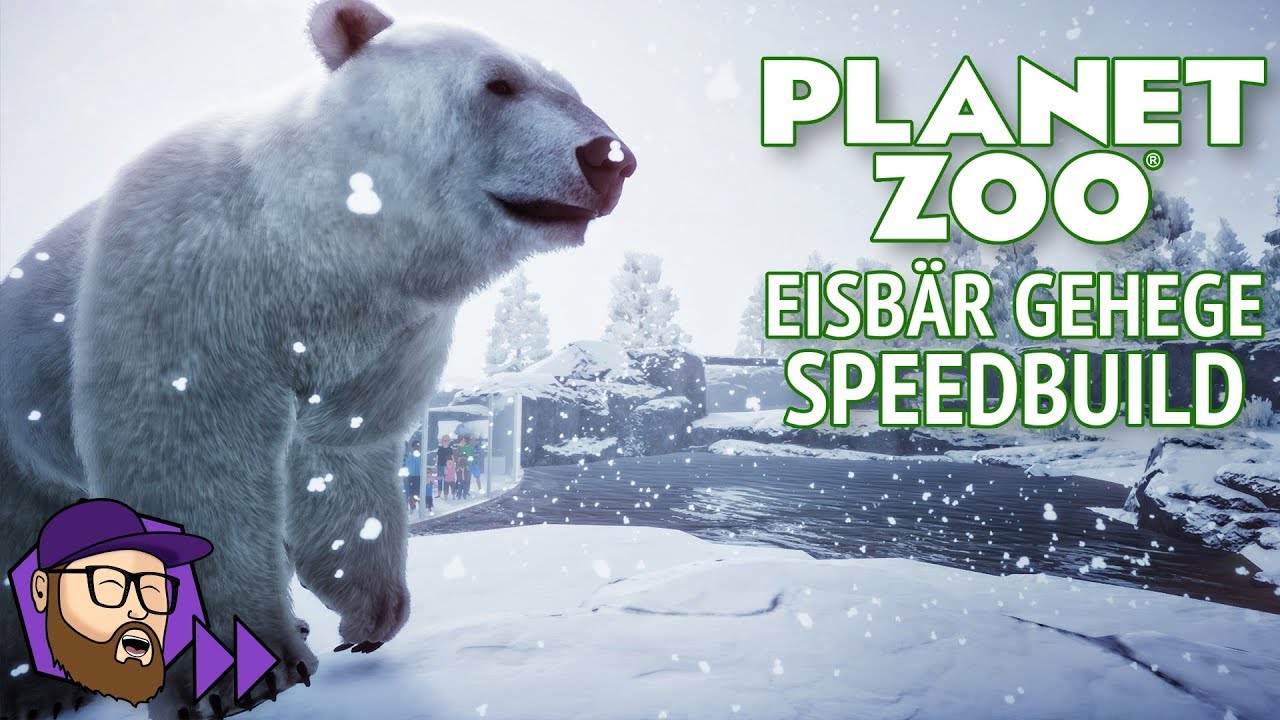 🐯 Eisbär-Gehege Speedbuild - Planet Zoo Let's Build