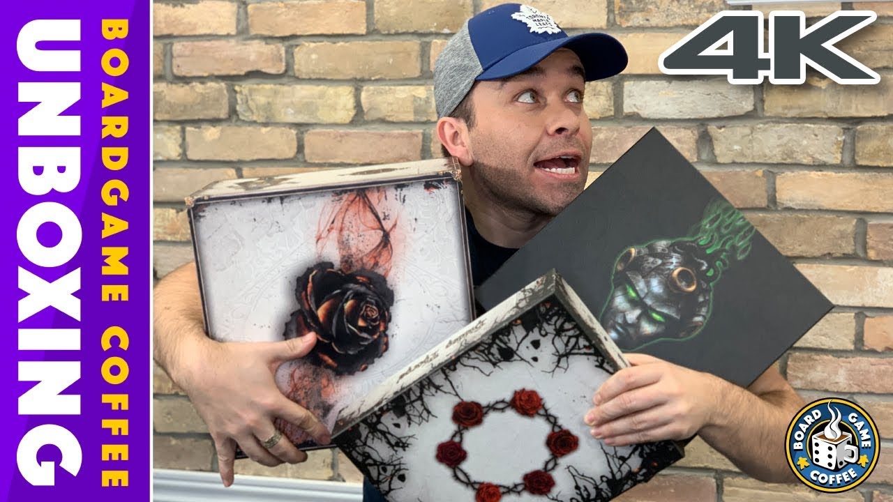 Black Rose Wars 4K Unboxing with Board Game Coffee