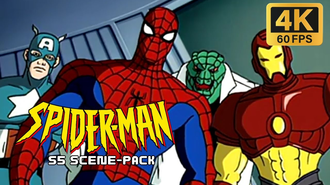 Spider-Man The Animated Series Scene-Pack (Season 5) #scenepackforedit #spiderman1994 #marvel #1994