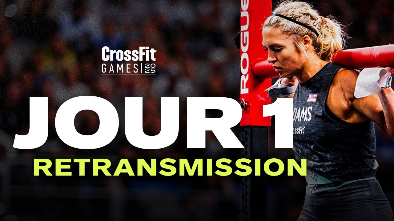 CrossFit Games 2025 jour 1 en français