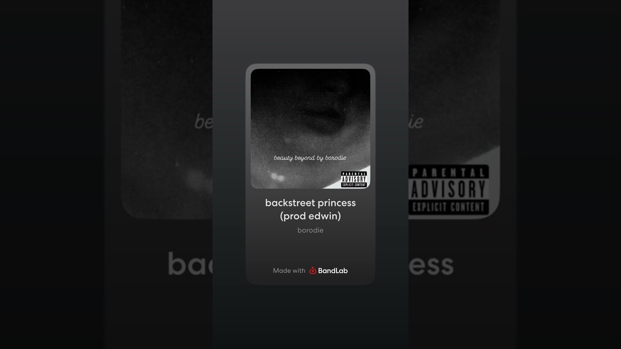 backstreet princess (prod edwin)