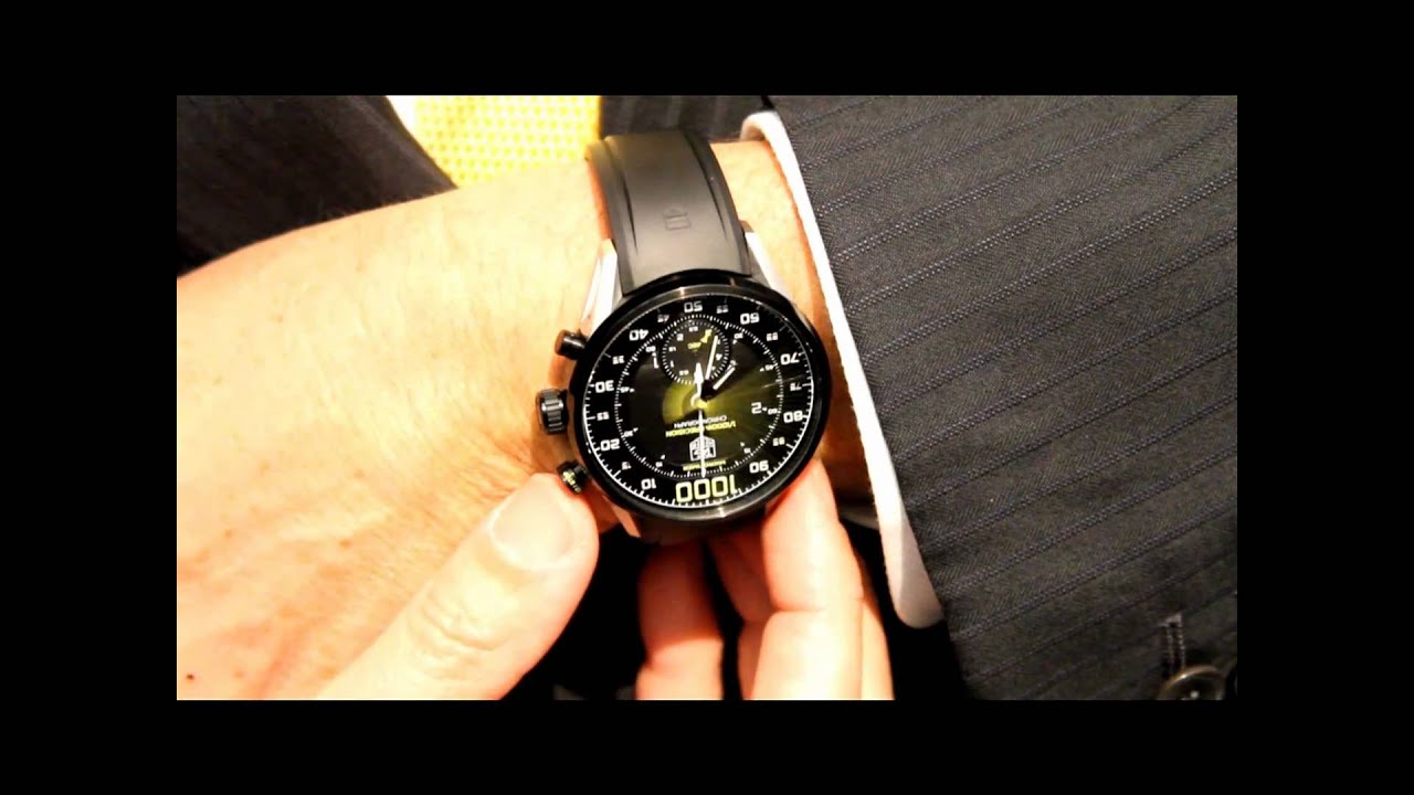 Tag Heuer Mikrotimer Flying 1000 Watch Concept In Action
