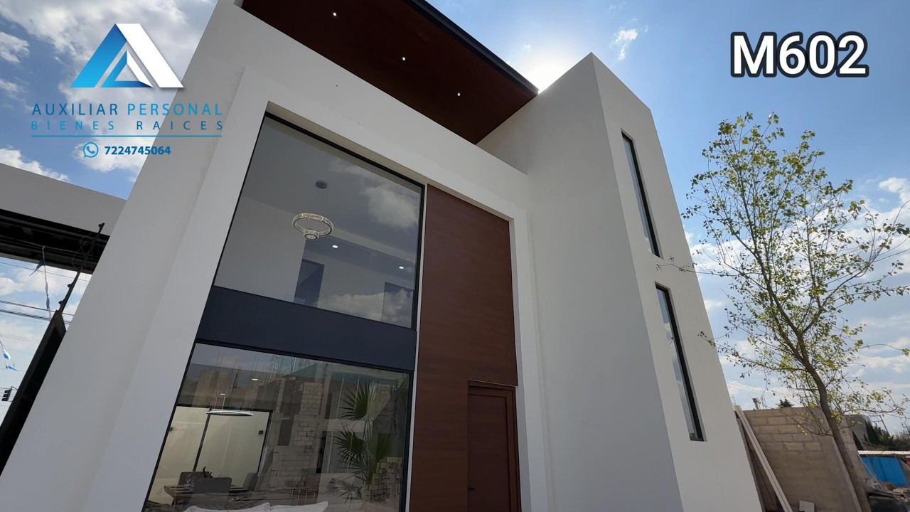 M602 Modernas Casas en Pre Venta, San Mateo Atenco. Edo. México