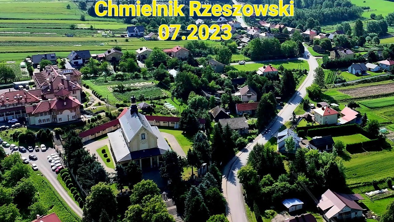 Chmielnik Rzeszowski z lotu ptaka [2023]