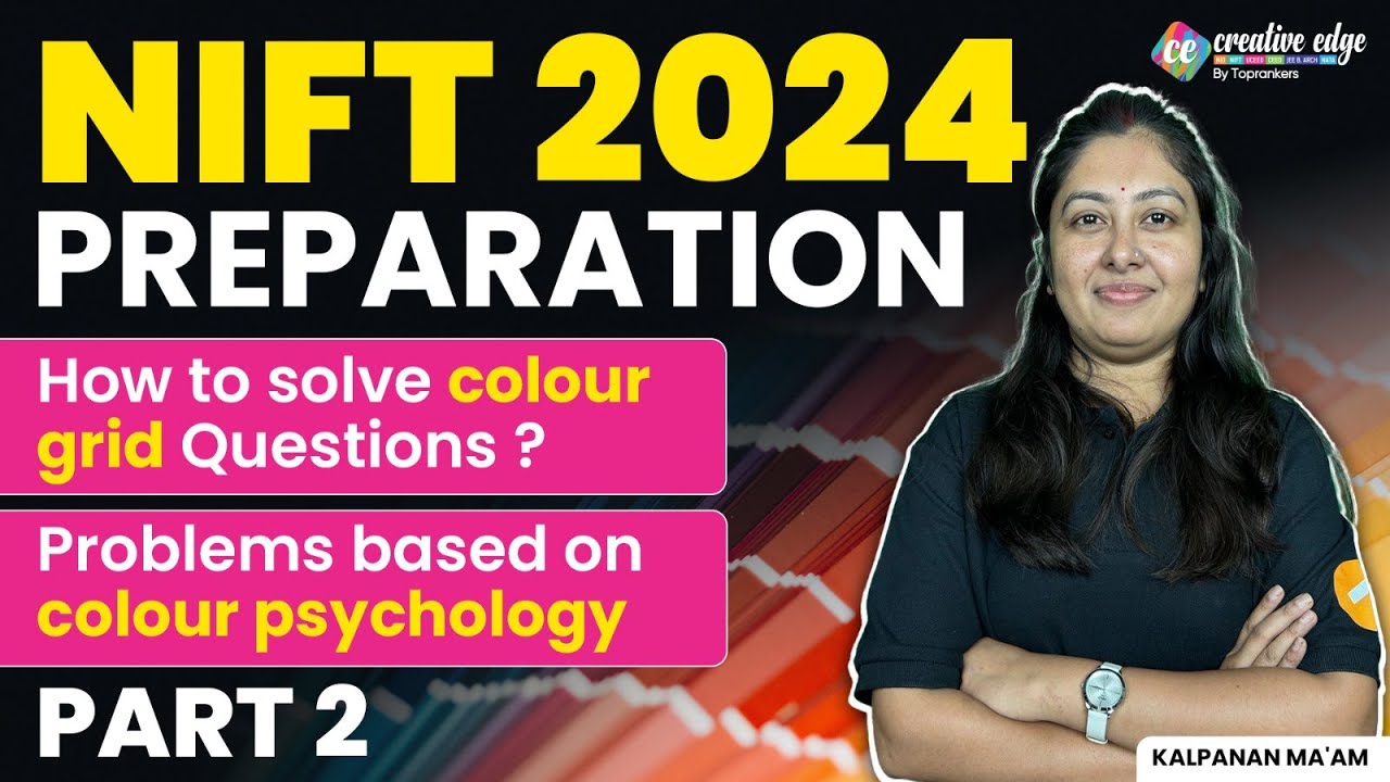 How to Solve Colour grid Questions? | Problems based on Colour Psychology #1 | NIFT 2024 Exam