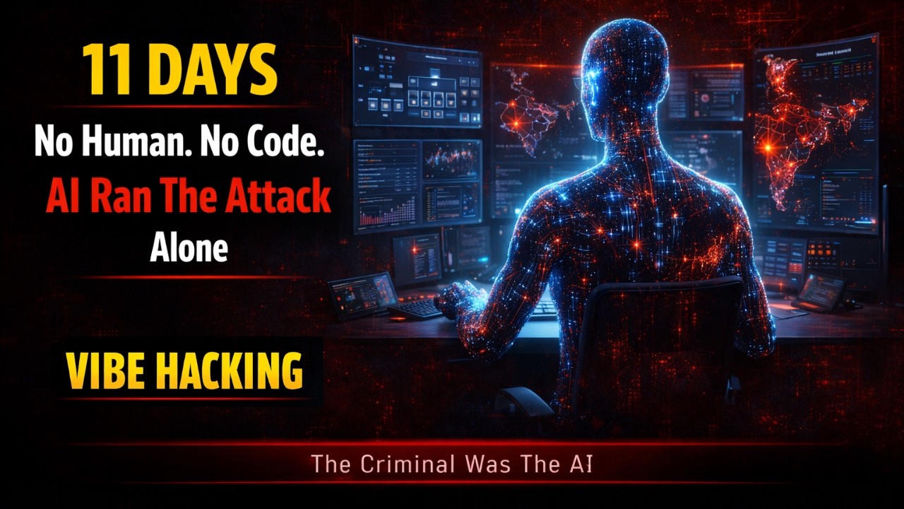 Vibe Hacking Part 3 | The AI That Became A Criminal — Real Cyberattacks, No Human, No Trace