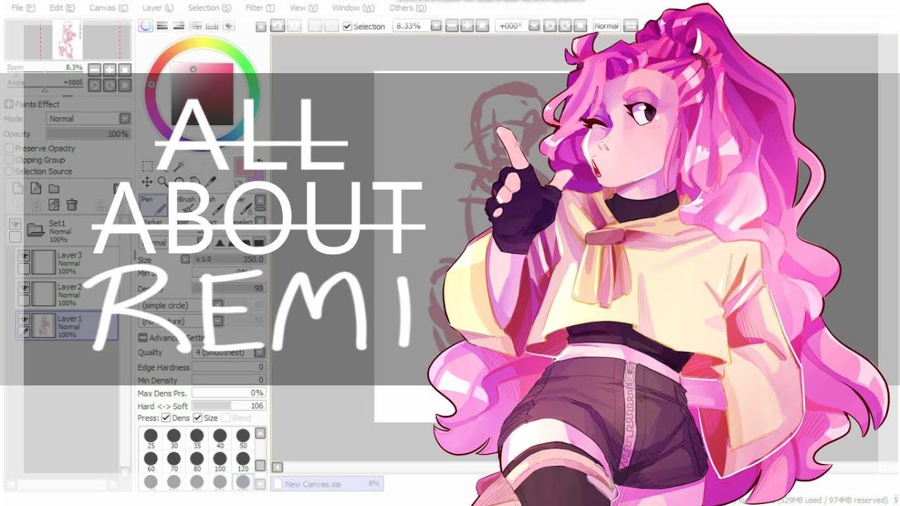 ALL ABOUT REMI (talking about my oc, remi)