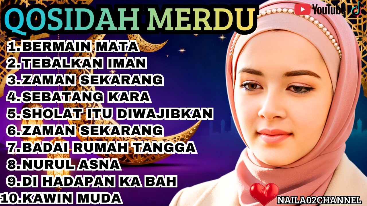 RAMADHAN 2026 ||KOLEKSI QOSIDAH MERDU TERMAHAL❤️MENYAMBUT HARI RAYA PENYEJUK HATI BIKIN SEJUK✨️
