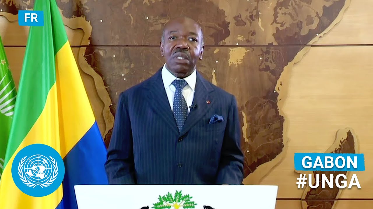 (Français) 🇬🇦 Gabon - President Addresses United Nations General Debate, 76th Session | #UNGA
