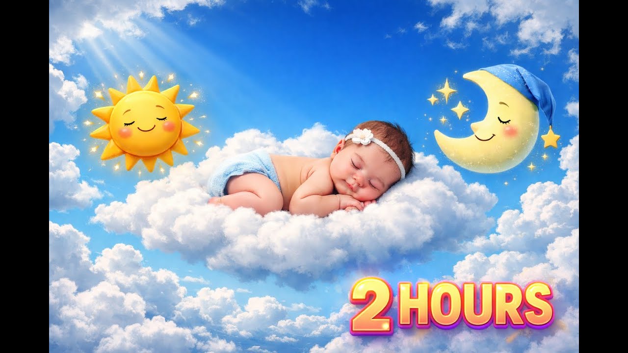 2026 • 2 Hours Deep Sleep Baby Lullaby 🌙🍼 | Calm Music for Babies