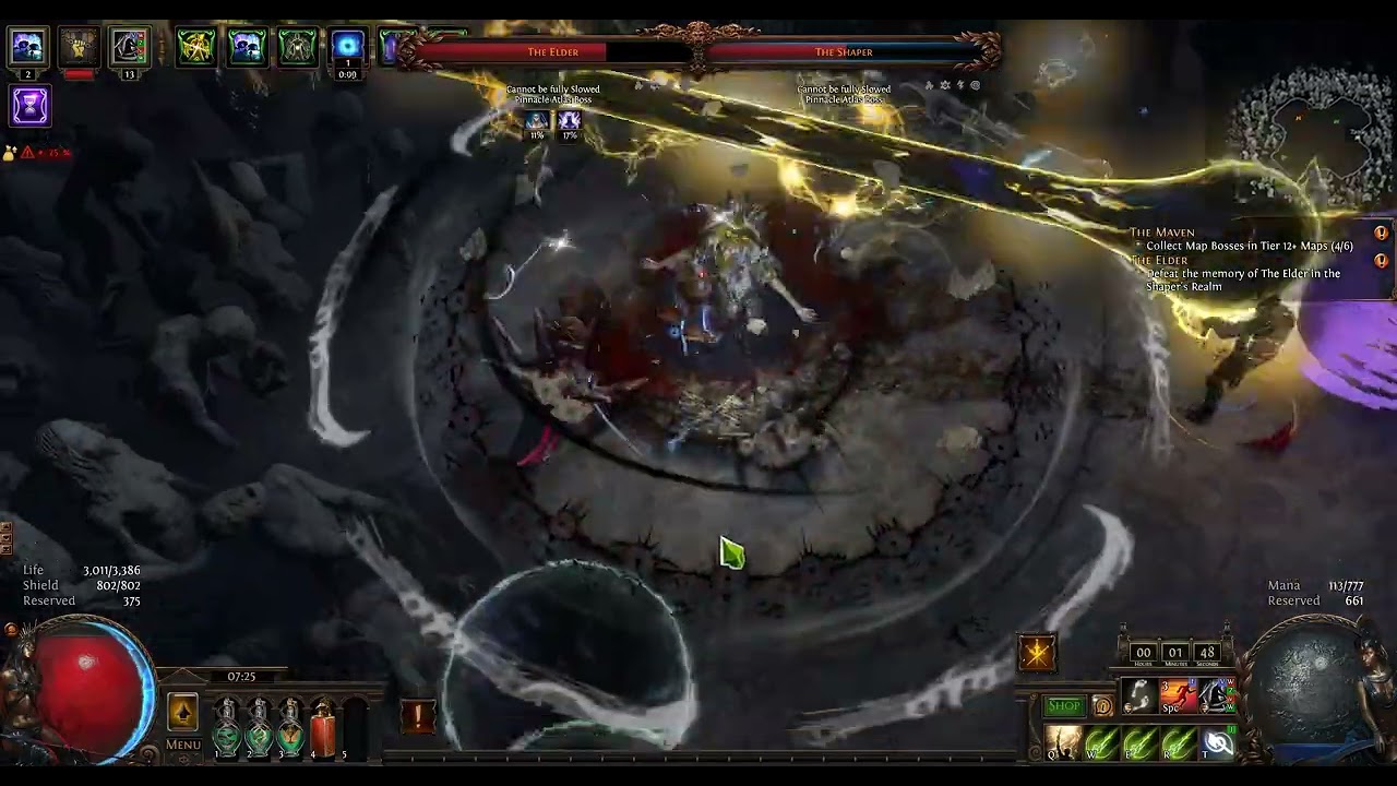 Path Of Exile 3.26 - Spectral Helix of Trarthus - First Uber Elder