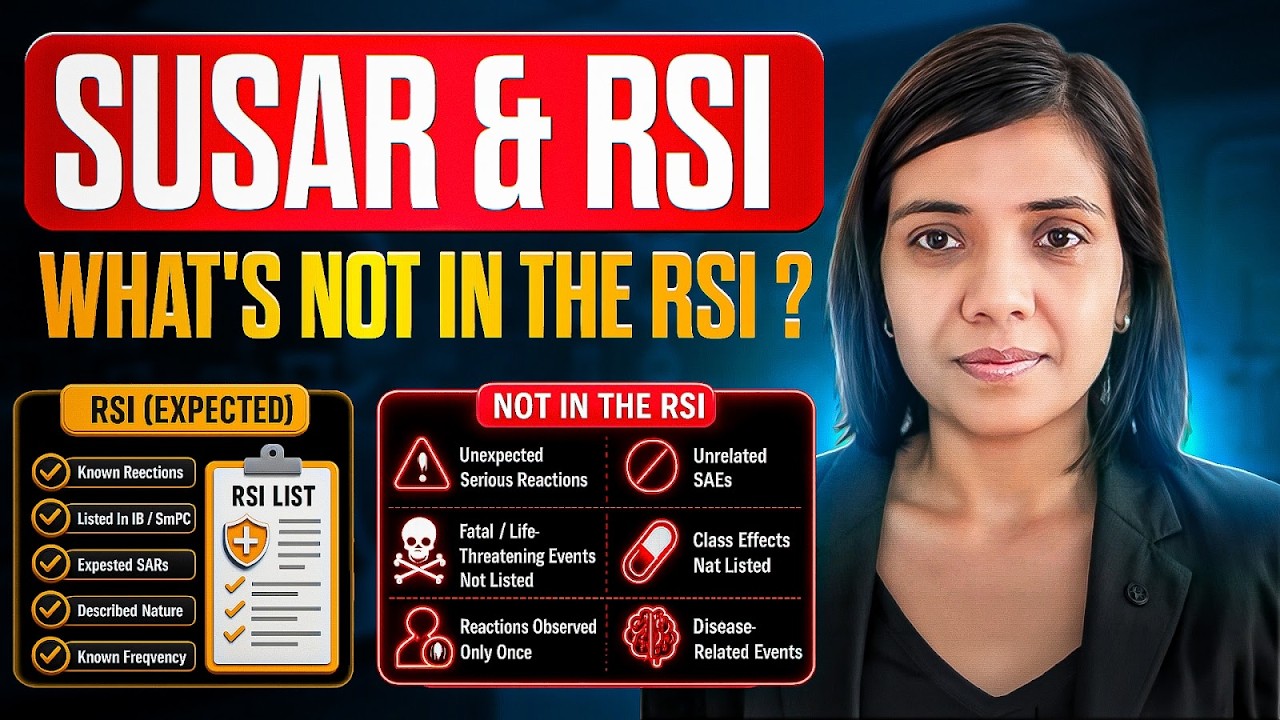SUSAR | RSI | Справочная информация по безопасности | Интервью по фармаконадзору | Серьёзное неже...