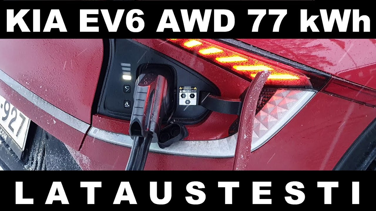Kia EV6 AWD LATAUSTESTI - VLOG 124