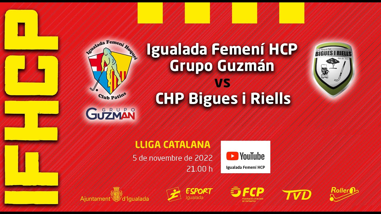 05/11/22 | 3a jornada Lliga Catalana 22/23 entre IFHCP - CHP Orkla Bigues i Riells