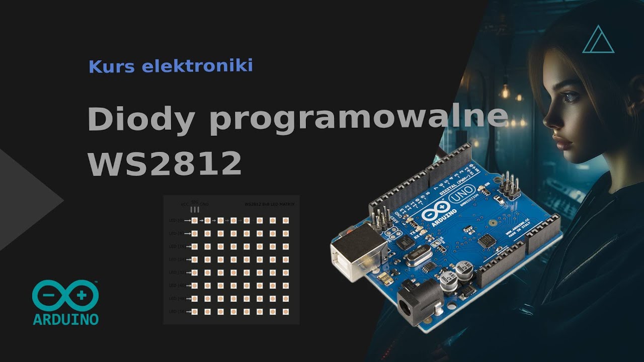 Diody programowalne WS2812 8x8 z Arduino