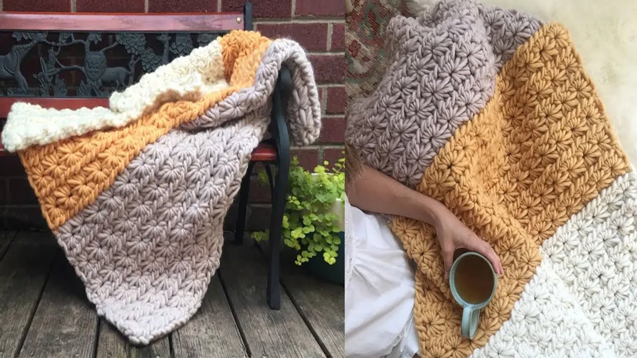 🌿 Descubre Como Hacer La Elegante Puntada Para Mantas  Que Revolucionara Tu Estilo