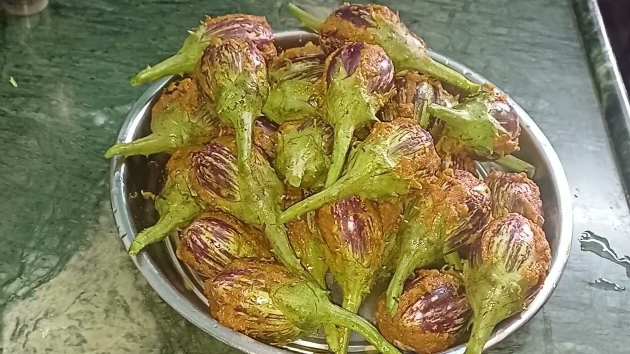 Home made గుత్తి వంకాయ Recipe 😋🔥
