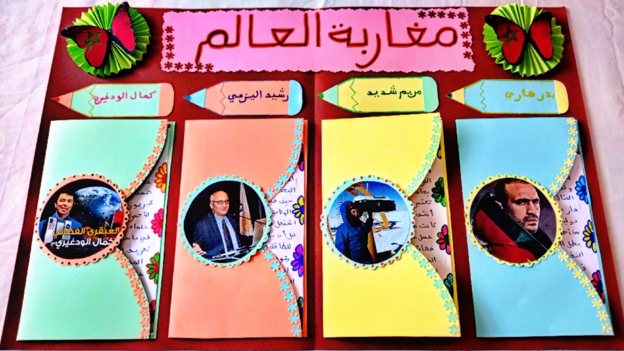 مشروع الوحدة الاولى مغاربة العالم المستوى الخامس