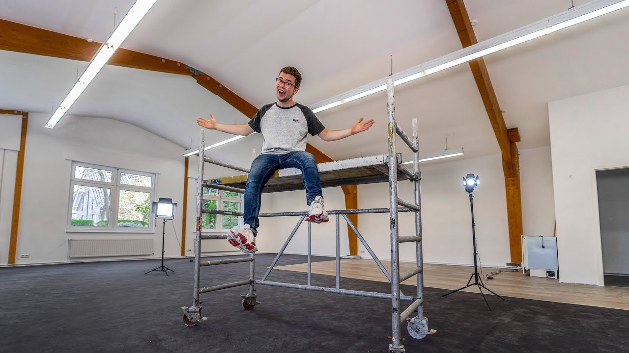 Meine 300m² Studio-Halle: Roomtour & Renovierungen!