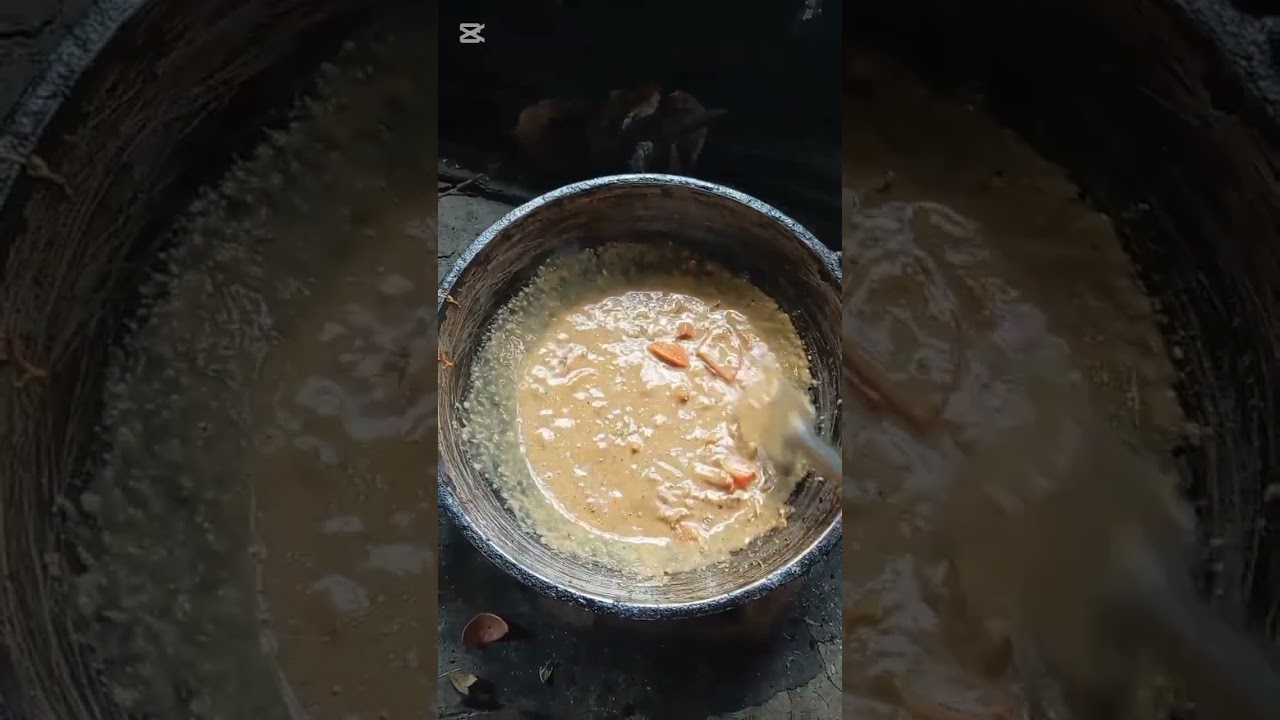 প্রথম বার মাটির চুলায় রোস্ট রান্না❤️